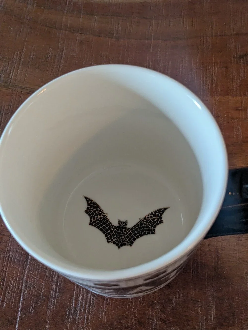 Anthropologie Halloween Mug Subway Tile Trick Or Treat New